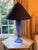 Late 20th Century Italian Cobalt Blue Sirena Table Lamps by John Hutton for Donghia - Pair For Sale - Image 11 of 11