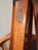 Antique Industrial Adjustable Swivel Oak Drafting Stool Barstool 1of3 ~ # 2 For Sale - Image 9 of 17