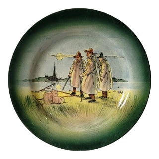 Vintage Royal Doulton the Wiltshire Moonrakers Decorative Plate For Sale