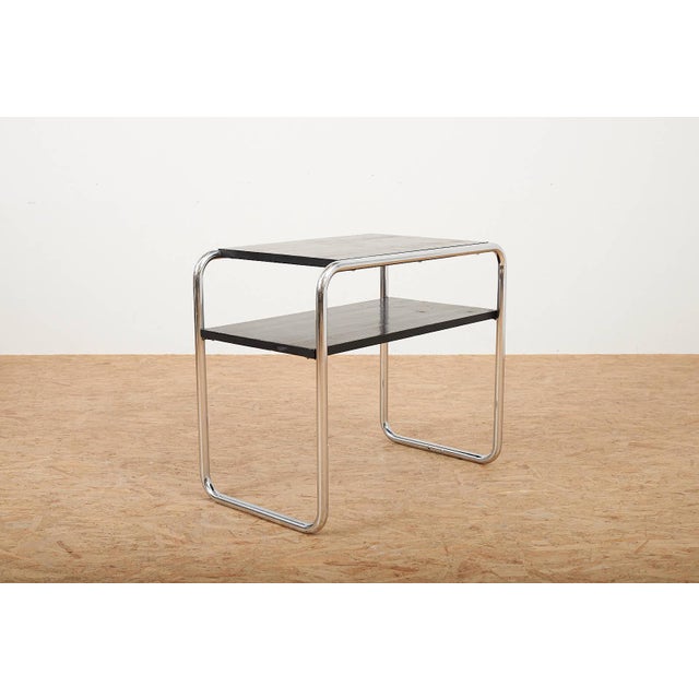 Model B12 Shelf in Chrome-Plated Tubular Steel by Marcel Breuer, 1928 For Sale - Image 15 of 15