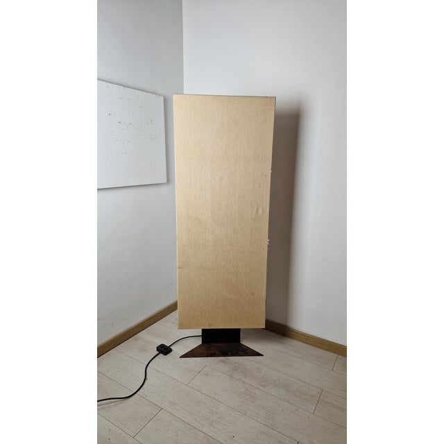Vintage Floor Lamp in Metal and Canvas by Cini Boeri for Artemide, 1970s For Sale - Image 6 of 12