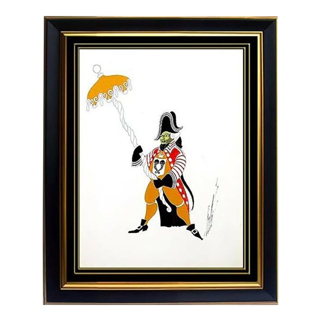 Early 20th Century Folies Bergere, Erté For Sale