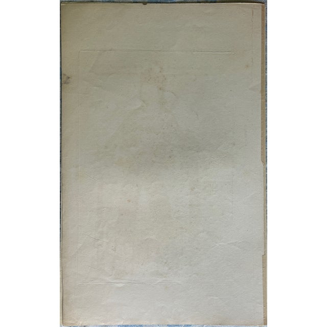 Mid 19th Century Etching Reproduction of Emperor Sigismond by French Artist Nicolas Xavier Willemin For Sale In Houston - Image 6 of 6