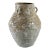 19th Century Korean Gray Ge-Yao Type Crackle Vase With Impressed Cranes For Sale