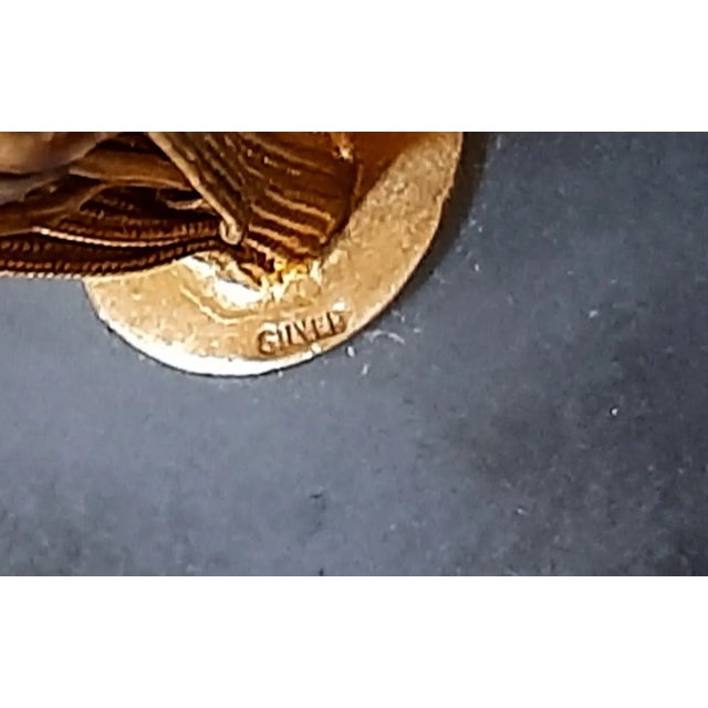 Vintage Suhai Enamel Cloisonne Fish Sculpture For Sale - Image 10 of 12