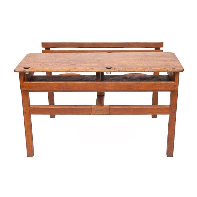 Vintage School Desk, 1950s For Sale - Image 13 of 14