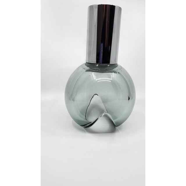 Eye Ball Wall Light in Glass and Chrome, Italy, 1970s For Sale - Image 3 of 9