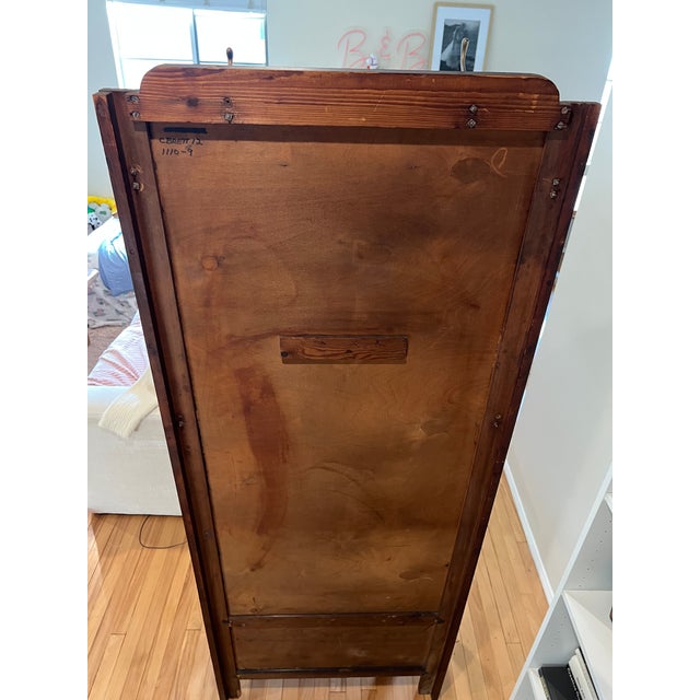 Antique Harris Lebus Quarter-Sawn Oak Hall Tree - Restored For Sale - Image 18 of 18