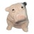 Vintage White Bulldog With Spots Puppy Figurine Dog, Japan For Sale