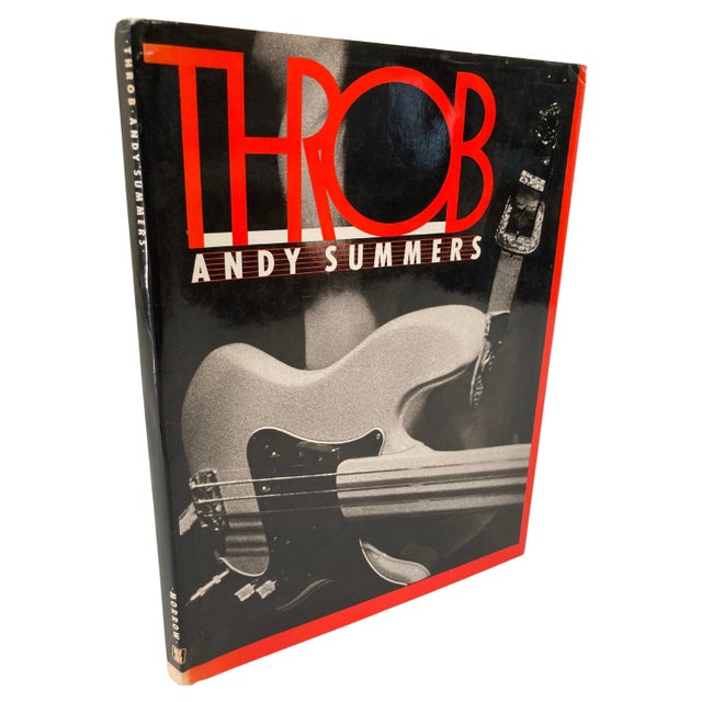 Andy Summers "Throb" 1983 Book Signed Autograph Police Photos Collectible For Sale - Image 12 of 12