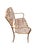 Late 20th-C. Faux Bois Metal Garden Bench or Settee For Sale - Image 10 of 16