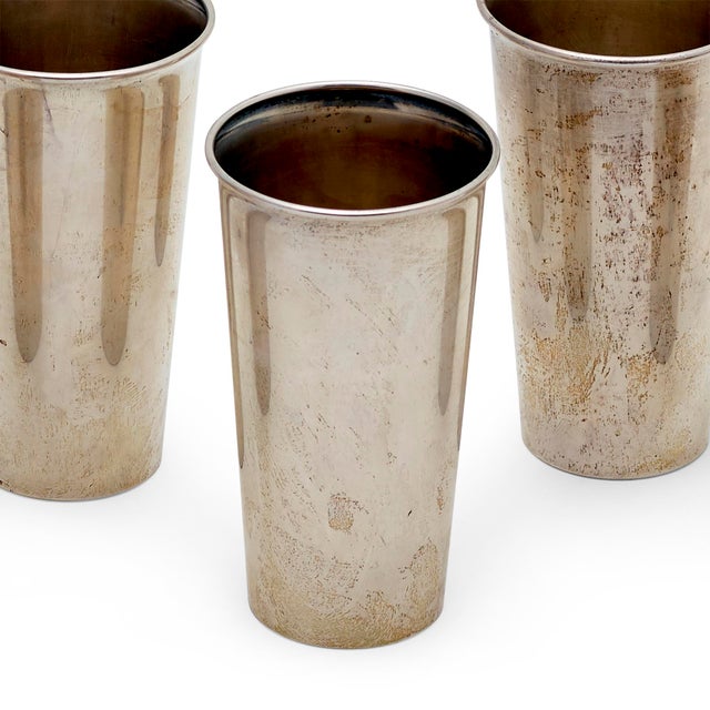 Sterling Silver Tumblers Set of 6 Chairish
