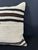 Contemporary Turkish Hemp Pillow Cushion Natural Beige Black Cushion Cover 20"x20" For Sale - Image 3 of 4