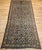 Antique Karabagh Gallery Rug, Hand-Knotted Wool, Allover Geometric Pattern, Navy & Tan, 7' X 14' For Sale - Image 9 of 17