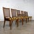 Wonderful vintage American Modernist dining chairs Custom Folio Three Collection by Henredon 5 side and one armed composed...