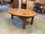 Farmhouse Vintage Pine Drop-Leaf Coffee Table With Honey-Toned Finish For Sale - Image 3 of 10