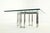 Mid-Century Modern Chrome Base Square Glass Top Mid Century Modern Coffee Table Barcelona Baughman For Sale - Image 3 of 10