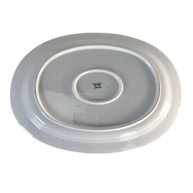 1970's Modern Thomas Serving Platter German Porcelain Plate 13" For Sale In San Francisco - Image 6 of 9