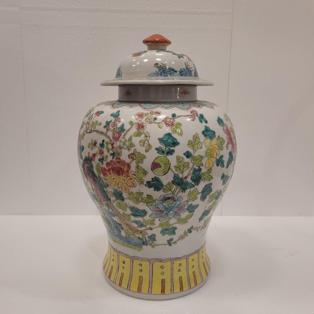 20th Century Chinese Pink Family Tibor Vase, China For Sale - Image 11 of 13