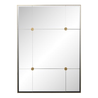 Loire Medallion Mirror - Gold, Large For Sale