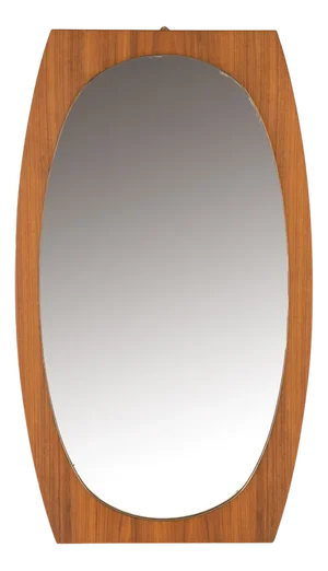 Vintage Wall Mirror by Gianfranco Frattini, 1970s