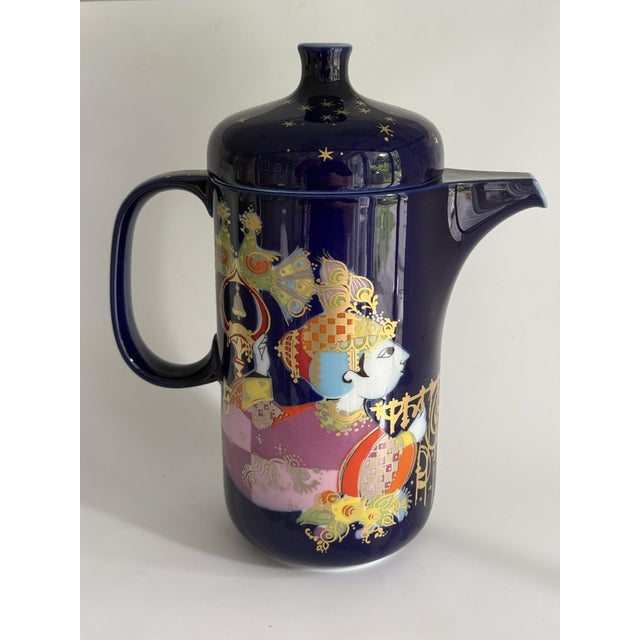 Modern 1001 Nights Coffee Pot by Björn Wiinblad for Rosenthal Studio Line, 1979 For Sale - Image 3 of 7