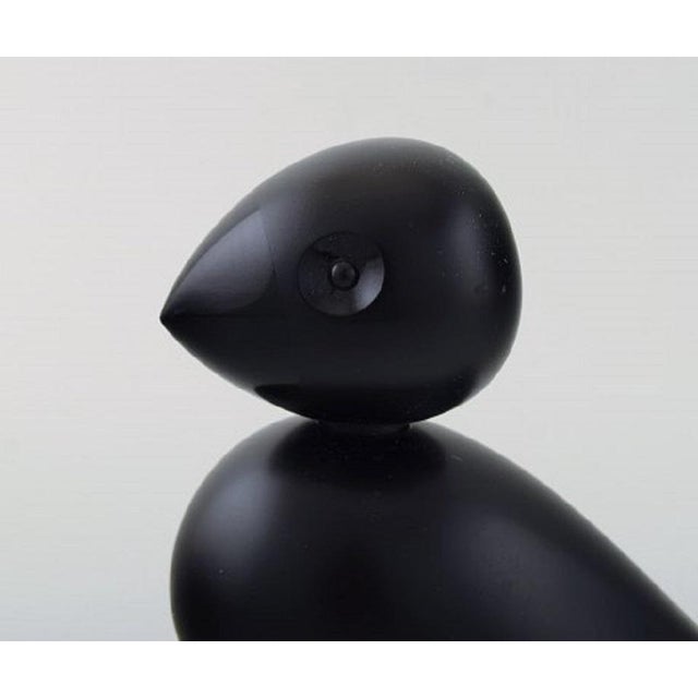 Vintage Danish Black Wooden Bird by Kay Bojesen For Sale - Image 4 of 7