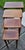Inlaid Mahogany Nesting Tables Vintage Set of 4 Stacking Tables For Sale - Image 10 of 18