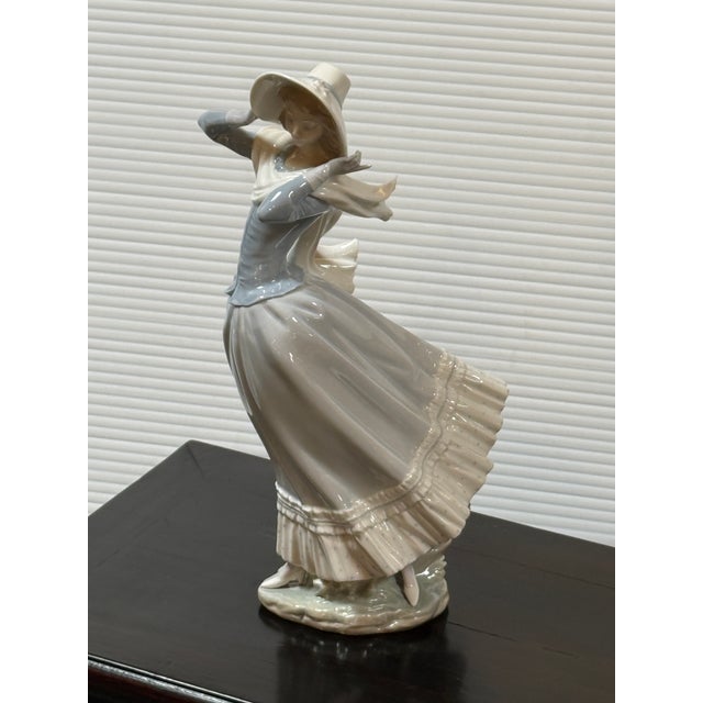 Lladró Spring Breeze Porcelain Figurine, Signed For Sale - Image 11 of 12
