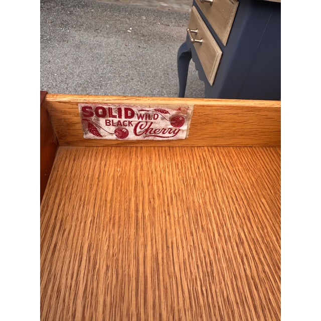 1970s Solid Wood Henkel Harris Tables – Hand-Refinished Modern Contrast For Sale - Image 12 of 12