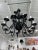 Glass Simone Cenedese - Black Beauty Chandelier For Sale - Image 7 of 12