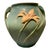 Roseville Zephyr Lily Green Urn For Sale