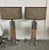 Chromed Cork Table Lamps, Pair For Sale In San Francisco - Image 6 of 12