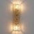 Murano Glass abd Gilt Brass Sconces, Graniglia, Italy, 2000s, Set of 2 For Sale - Image 4 of 10