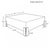 Not Yet Made - Made To Order Matthew Izzo Home Enid Dark Burlwood 48" Square Coffee Table For Sale - Image 5 of 6