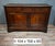 Low Louis Philippe Sideboard in Walnut, 19th Century For Sale - Image 5 of 8