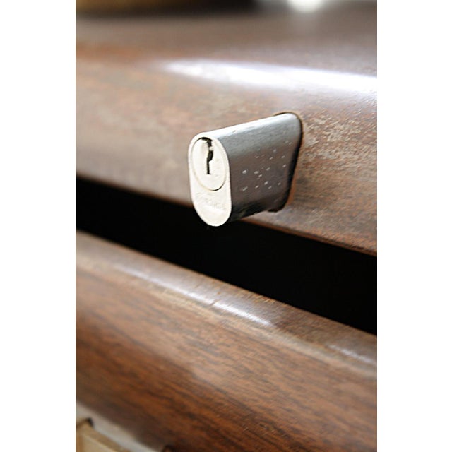 Faux Wood Metal File Chairish