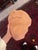 Contemporary 1980s Darryl Starr Half Face Clay Sculpture | Contemporary Ceramic Wall Sculpture [Pb] For Sale - Image 3 of 8