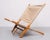 Textile Danish Saw Chair by Ole Gjerlov Knudsen for Cado, 1960 For Sale - Image 7 of 11