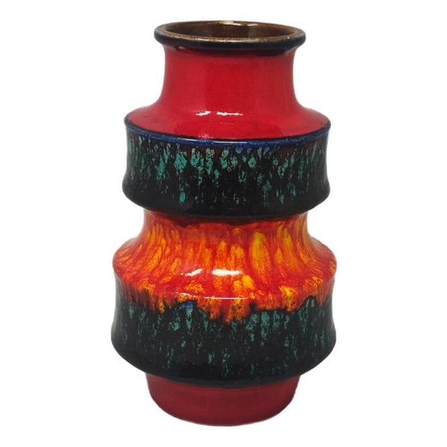 Ceramic Vintage No. 267-20 Vase from Scheurich, 1970s For Sale - Image 7 of 7