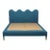 Stephen Sills Custom Made Bed Frame With Kvadrat Fabric For Sale