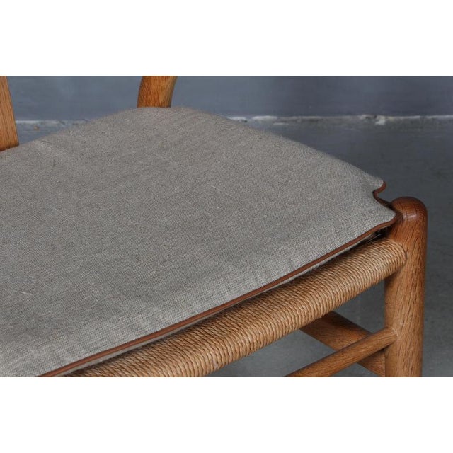 Cushion for Wishbone Chair by Hans J. Wegner For Sale - Image 4 of 6