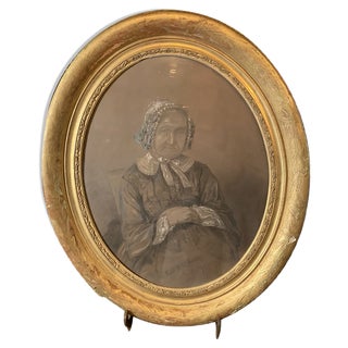 Portrait of a Woman, Framed For Sale