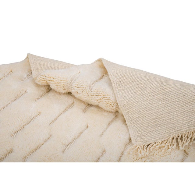 Hand-Knotted Wool Rug by Azele Studio For Sale - Image 4 of 10