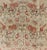Vintage Turkish Oushak Rug With Pale Cream Field and Soft Rose Border For Sale - Image 4 of 8