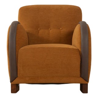 Vintage Art Deco German Lounge Chair, 1930s For Sale
