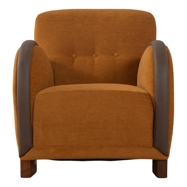 Vintage Art Deco German Lounge Chair, 1930s For Sale