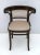 1920s Thonet Chair with Curved Wooden Armrests, Austria, 1920s For Sale - Image 5 of 8