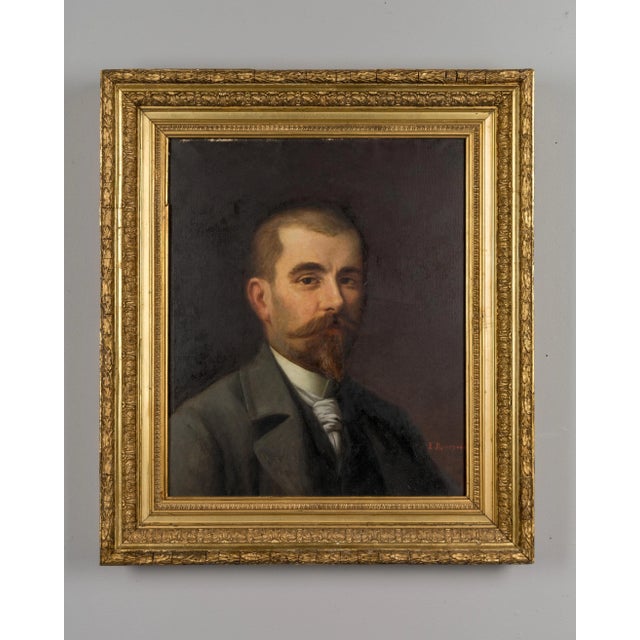 Portraiture 19th Century French Portraits - a Pair For Sale - Image 3 of 7