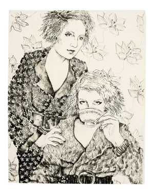 1976 Ann Chernow I've Said It Again Lithograph